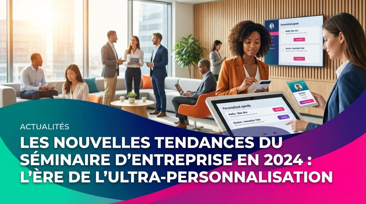 Les nouvelles tendances du séminaire d'entreprise en 2024