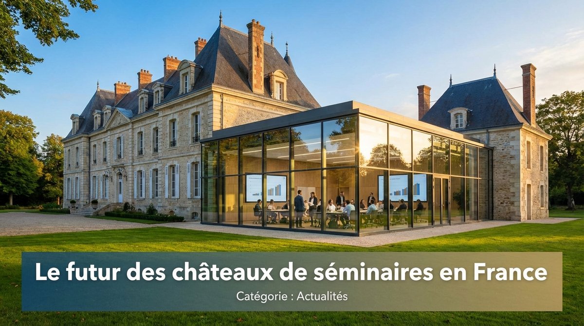 Le futur des châteaux de séminaires en France